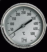 Термометр биметаллический (класс 1) TBI-R-S, TBI-R-I (KOBOLD)